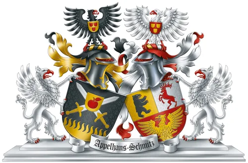 Familienwappen Appelhans-Schmitz